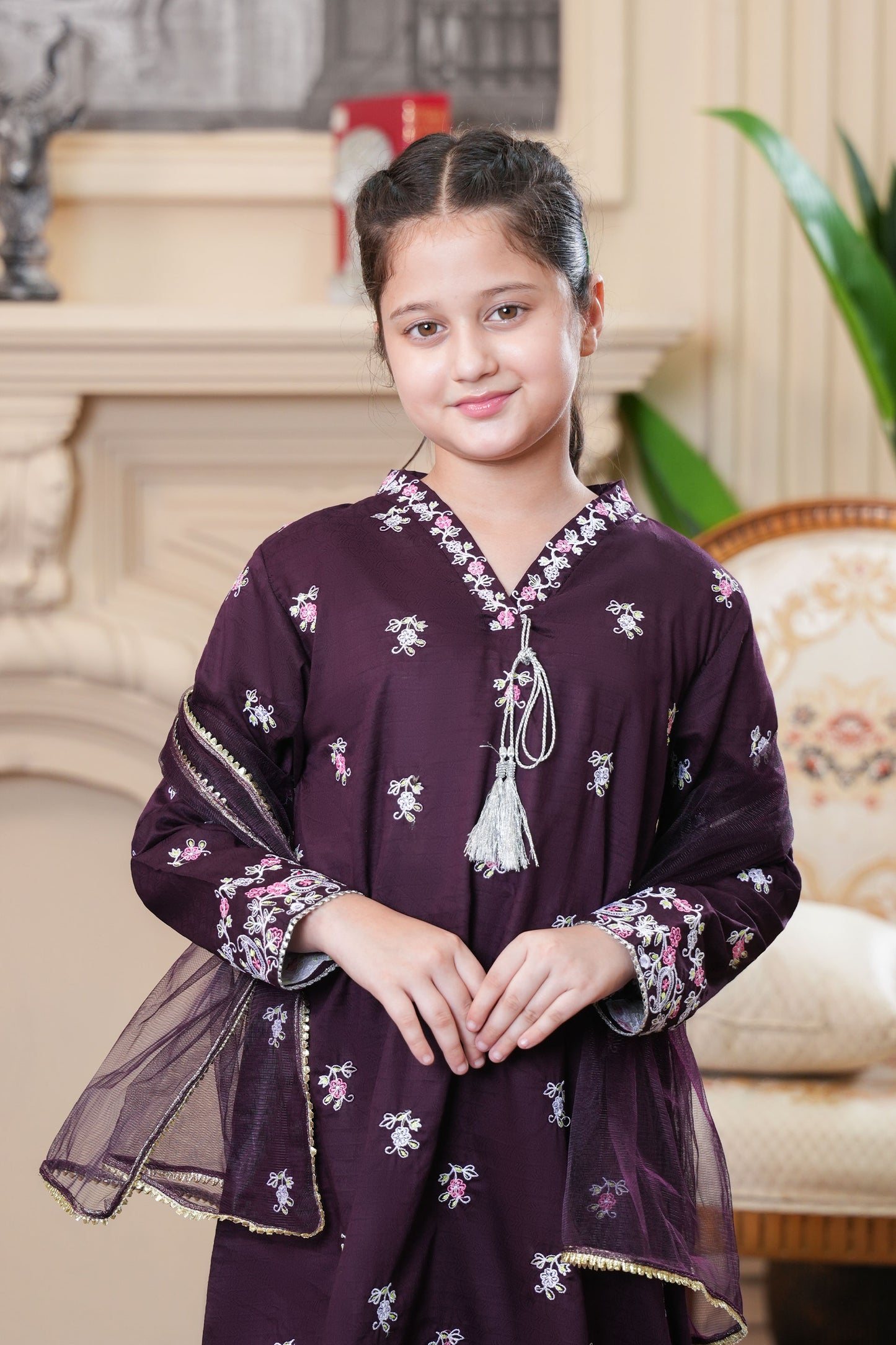 Aangan-e-Nazakat -3Pcs Suit