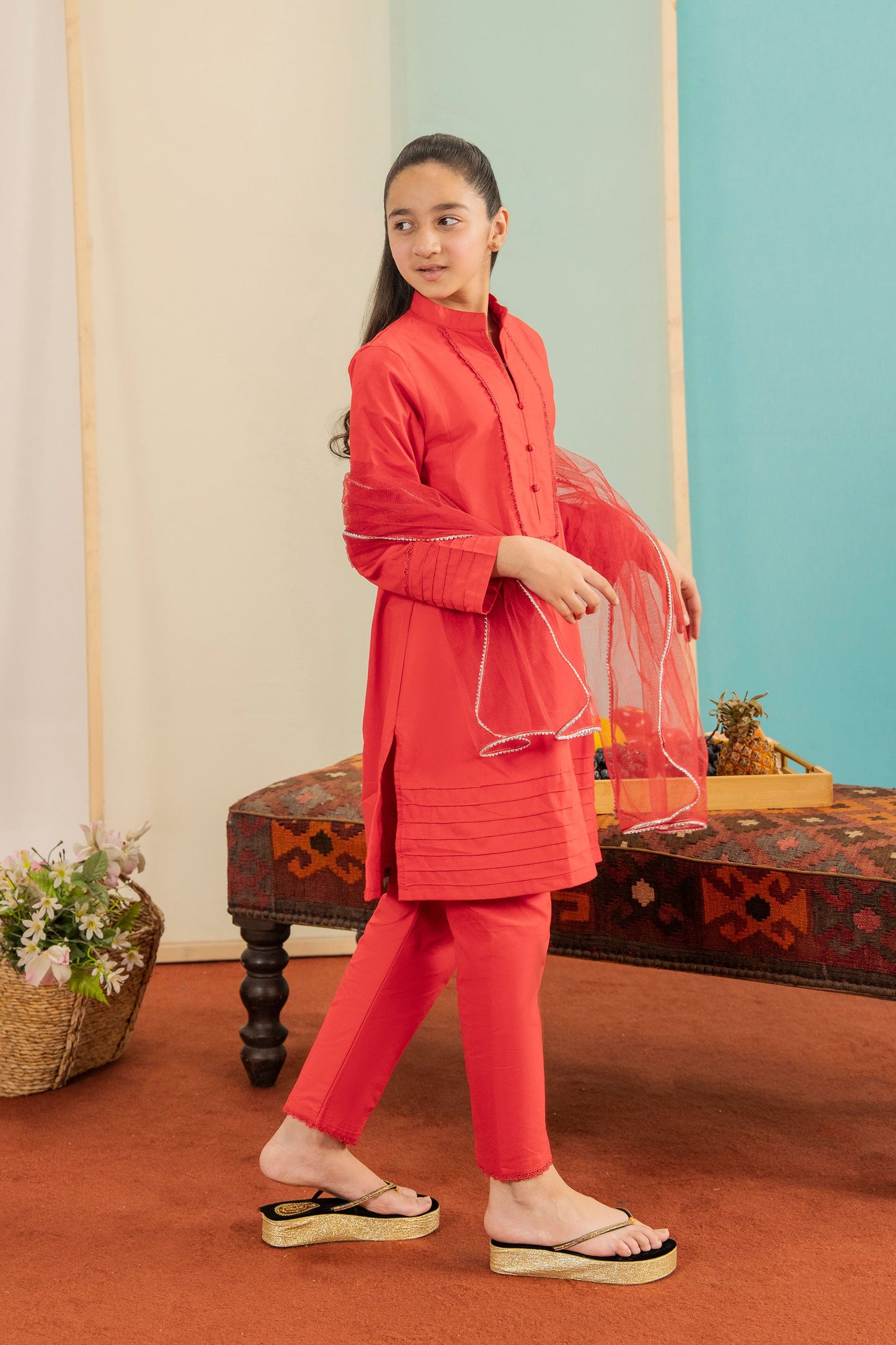 Ruby Regent -3pcs Premium Cotton suit for winter