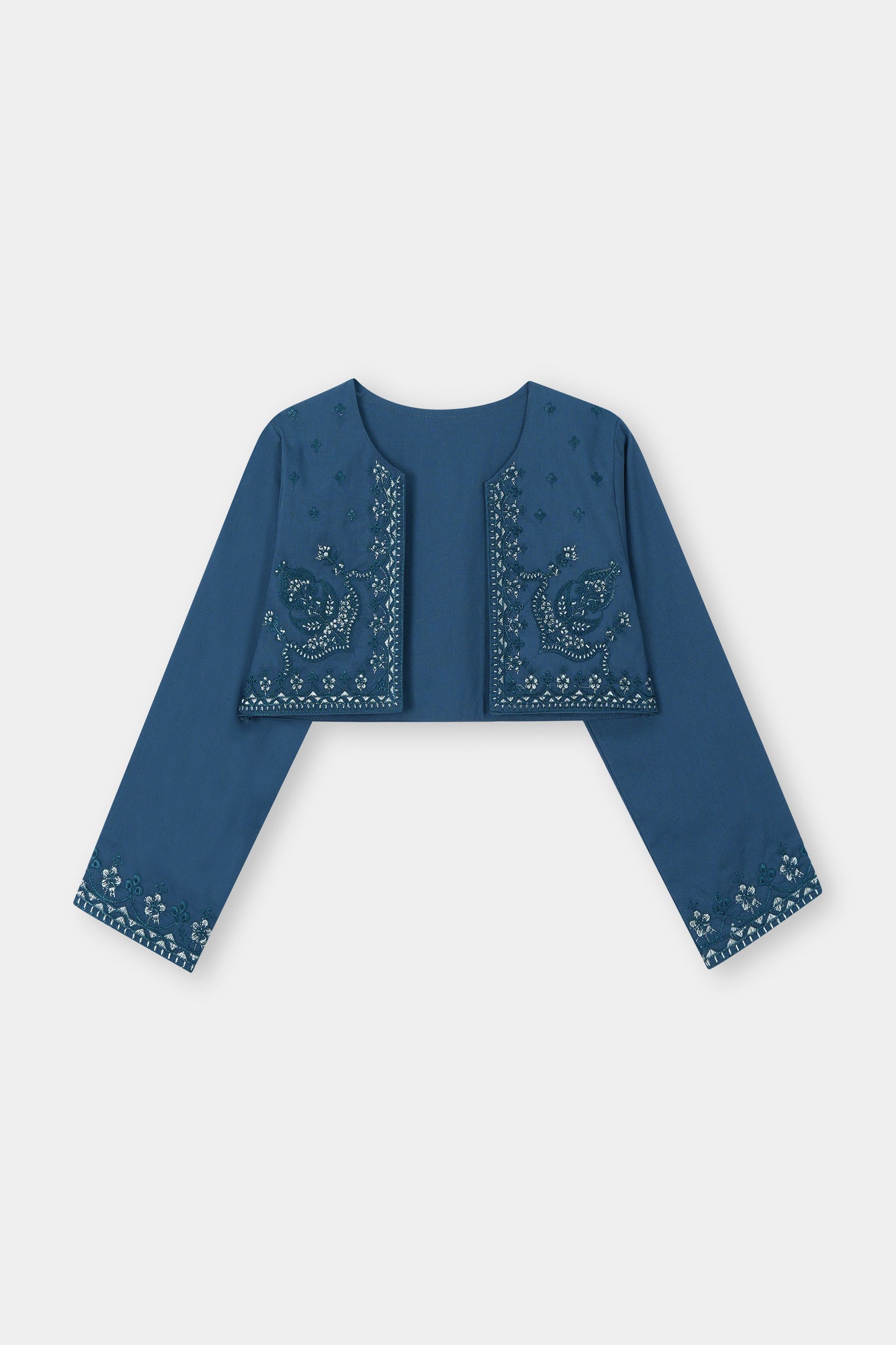 Aqua Blossom Ensemble - 4 Piece Suit