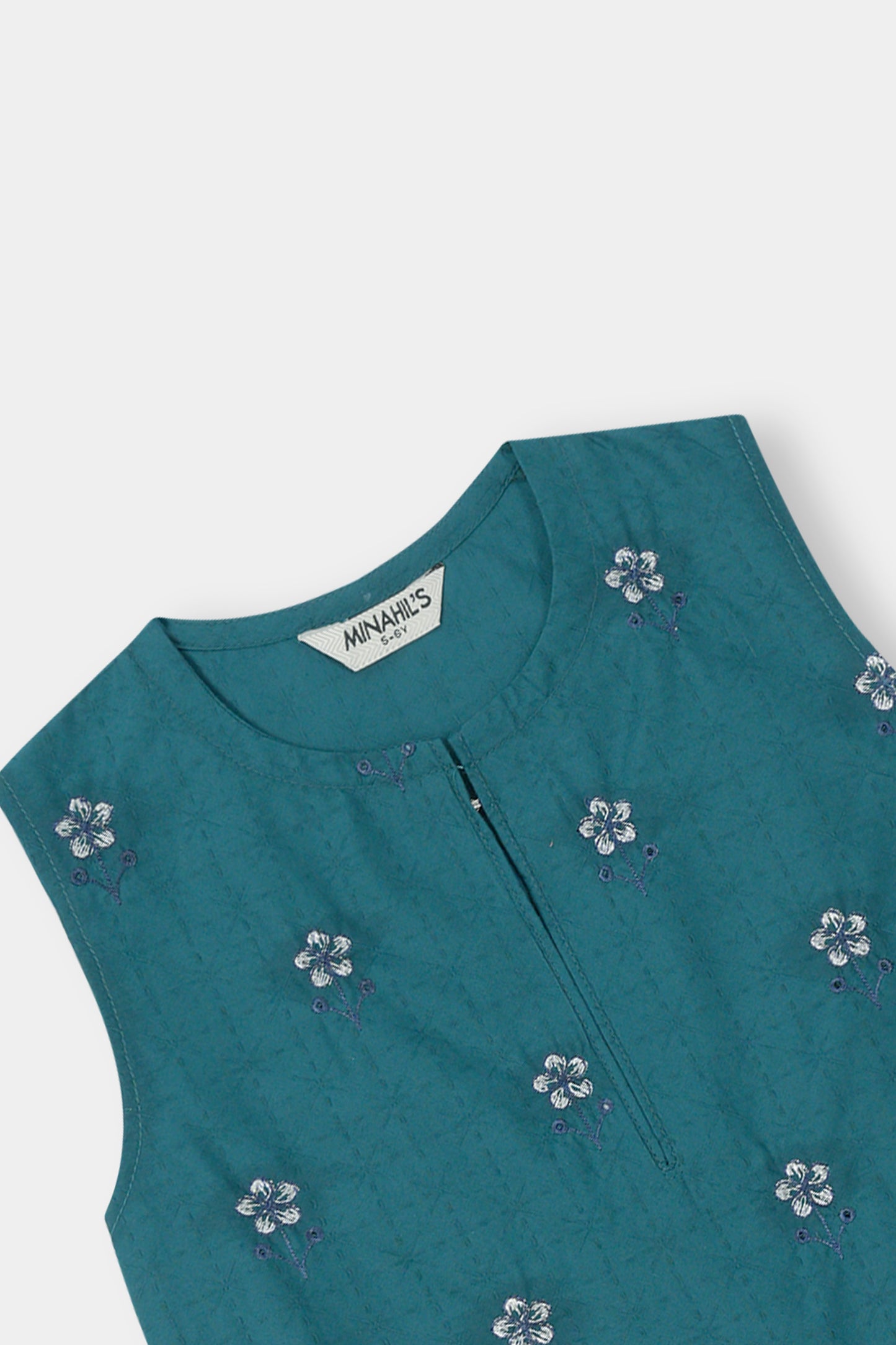 Aqua Blossom Ensemble - 4 Piece Suit